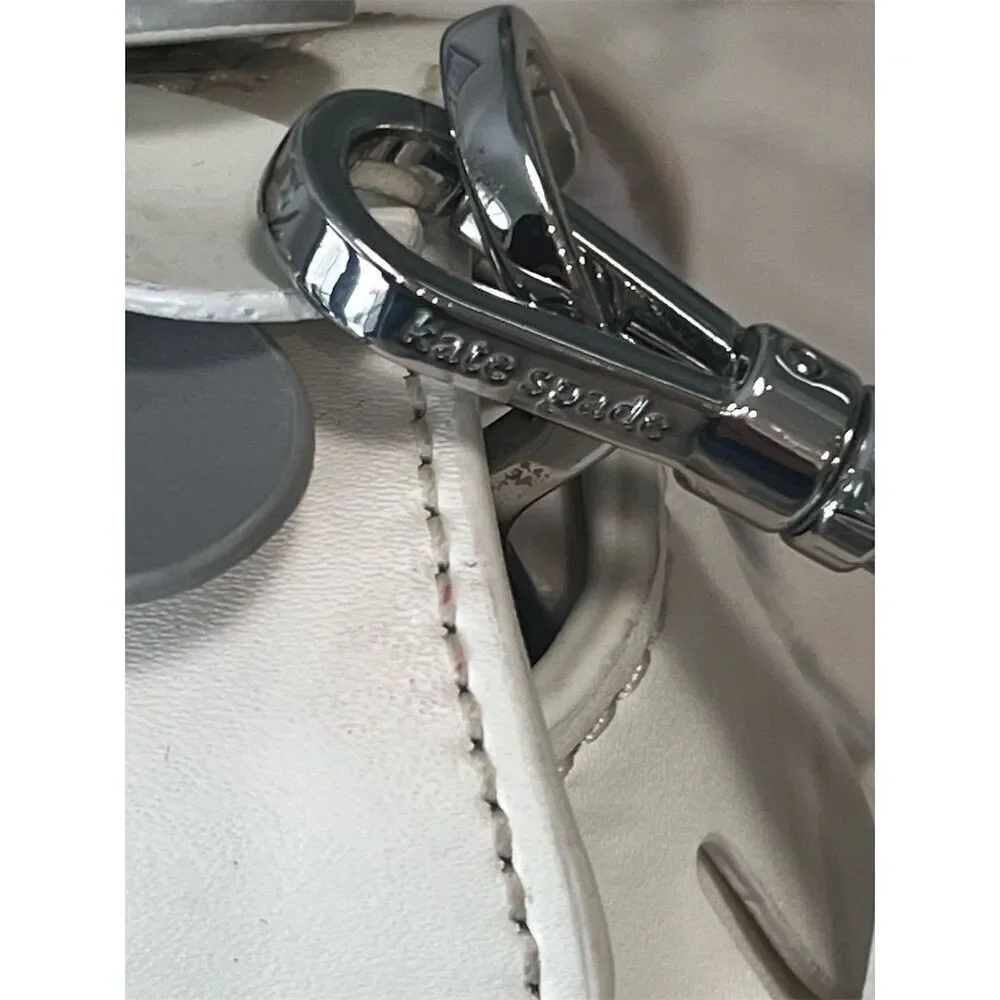 Kate Spade Hoot 3D Owl Crossbody Bag Grey Cream Accents Women's - Picture 8 of 17